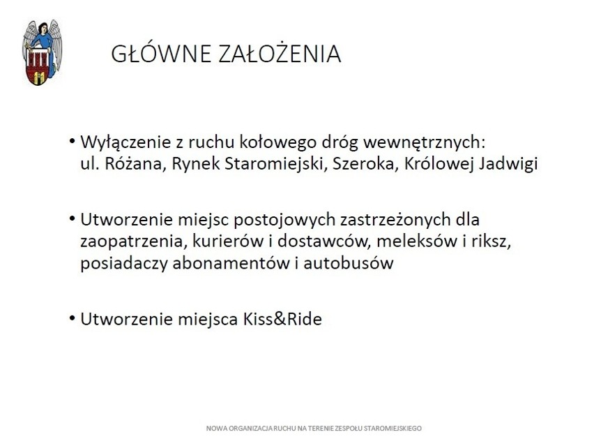 Dziś wielkie zmiany na terenie starówki. Chodzi o...