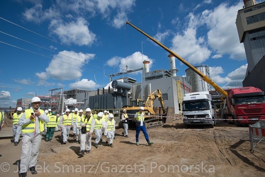 Budowa nowej elektrociepłowni gazowej EDF Toruń [zdjęcia] 