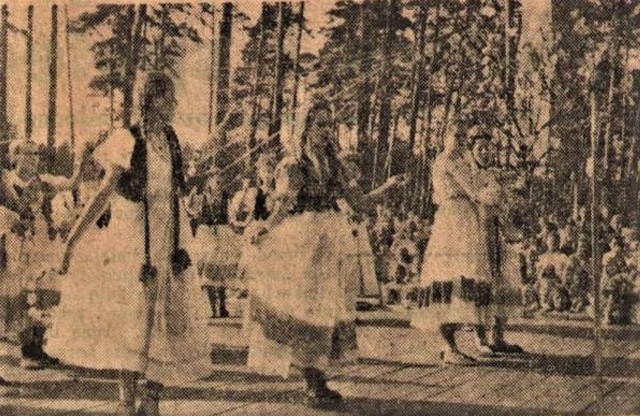 Na ogólnomiejskim festynie z okazji Dnia Dziecka w Lesie Gdańskim występowały zespoły folklorystyczne