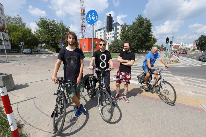 Na ratunek rowerzystom. Białostocki radny Henryk Dębowski prosi o opinię policję (zdjęcia)