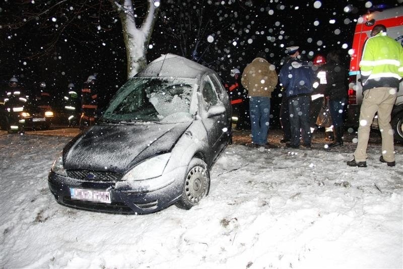 Wypadek w Ligocie Prószkowskiej