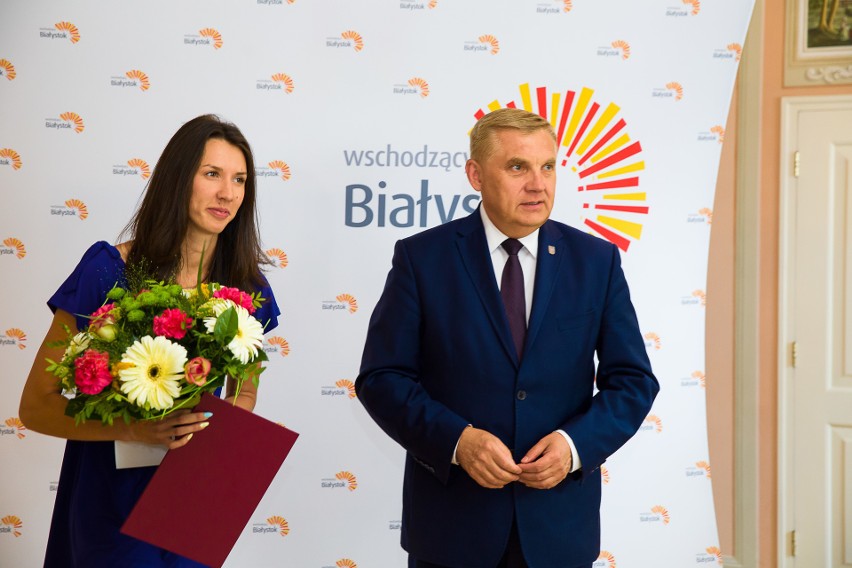 Prezydent Białegostoku uhonorował podlaskich lekkoatletów