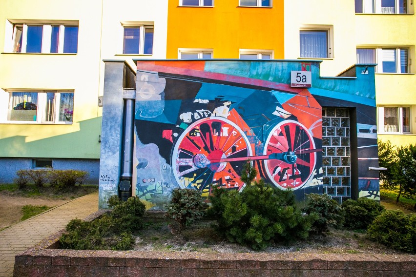 Gdańska Zaspa znana jest w całej Polsce ze swoich murali....