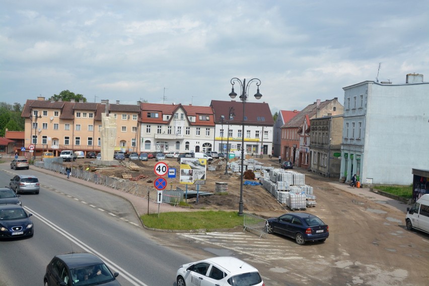 Gdy zakończy się rewitalizacja Sępólna, kamienice na rynku i...