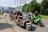 Parada motocyklistów ulicami miasta. To już XV edycja Motoserca w Dąbrowie Górniczej 