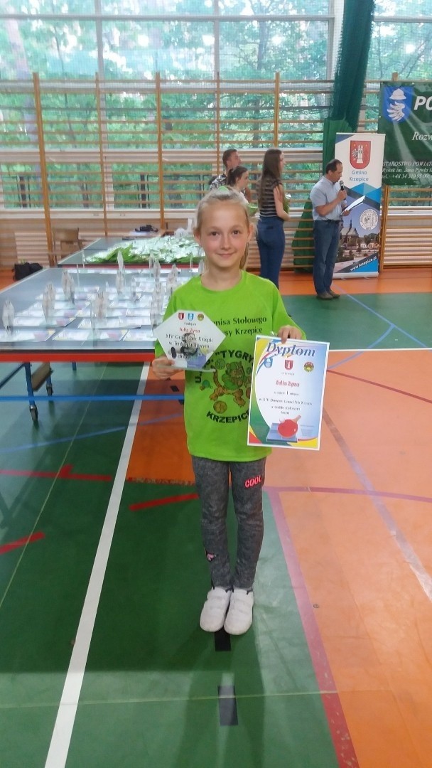 Sportowiec Junior Roku:Julia Zyna UKS Tygrysy Krzepice,...