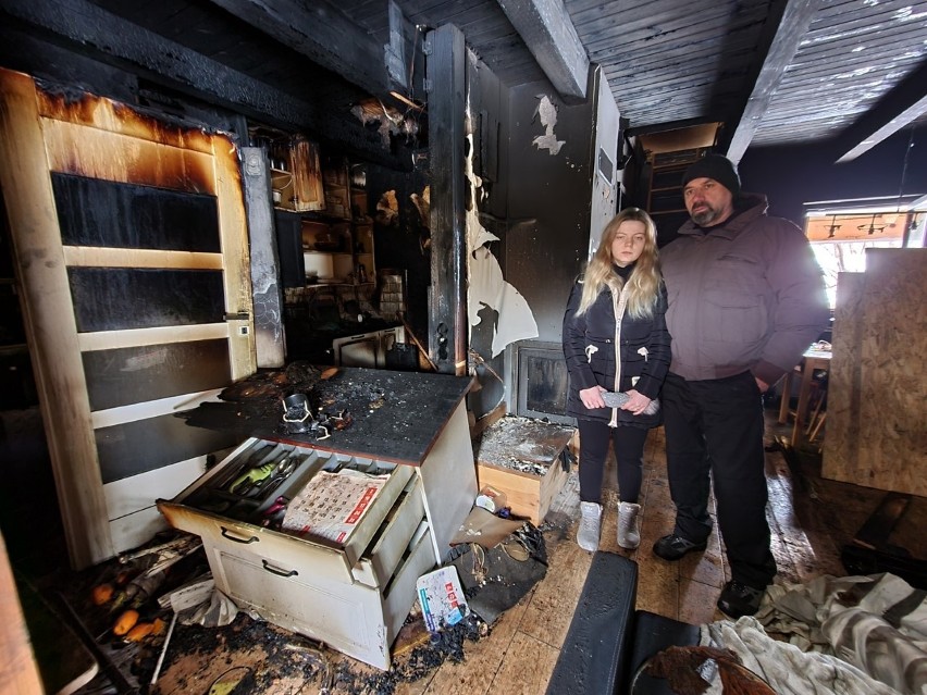 Toruń: Trzyosobowa rodzina straciła w pożarze cały dobytek