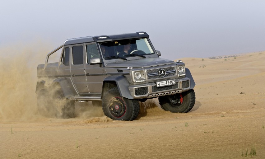 Mercedes-Benz G 63 AMG 6x6, Fot: Mercedes-Benz