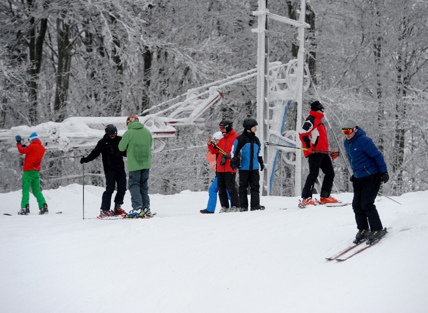 Odwiedziliśmy stację narciarską "Laworta" w Ustrzykach...