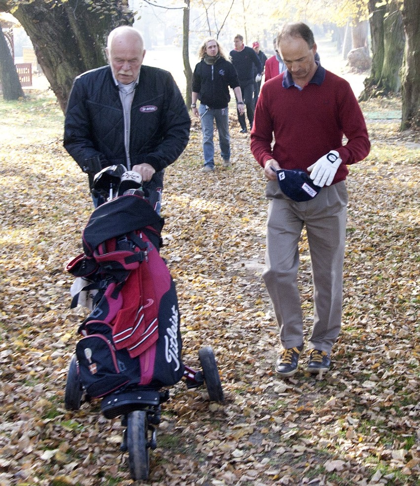 Hans Nielsen jest już w Lublinie. Na początek zagrał w golfa...