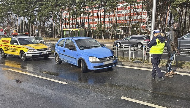 Trzy auta zderzyły się w Zielonej Górze