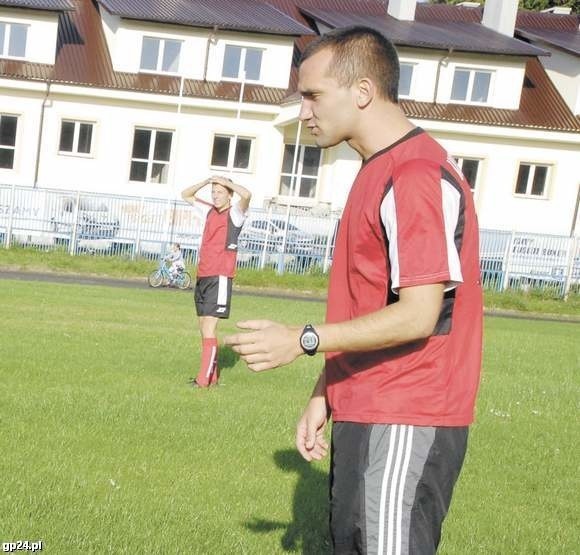 Łukasz Jarosiewicz strzelił pięknego gola przewrotką.