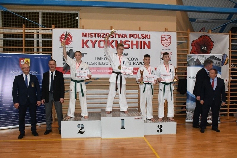 Piotr Węgliński z Klubu Karate Morawica został wicemistrzem Polski juniorów [ZDJĘCIA] 