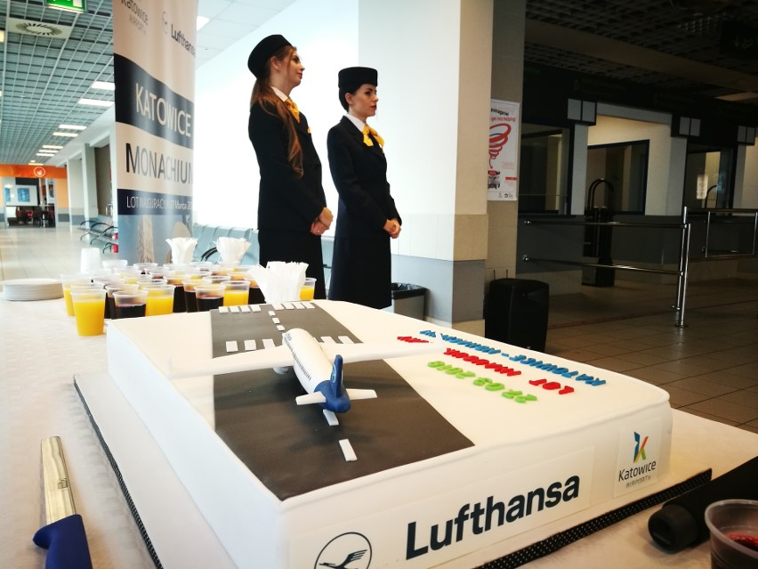Lufthansa w Katowicach uroczyście otwiera połączenie...