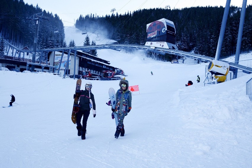 Andrzej Bargiel na otwarciu sezonu narciarskiego na Słowacji