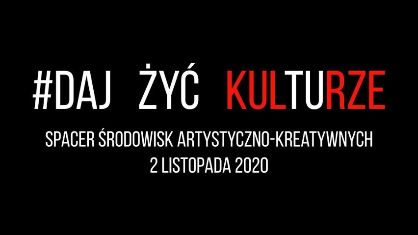 Protest "Daj żyć kulturze" odbędzie się w poniedziałek,...