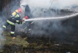 Kolonia Księżyno. Wielki pożar zabudowań, spaliły się maszyny i siano