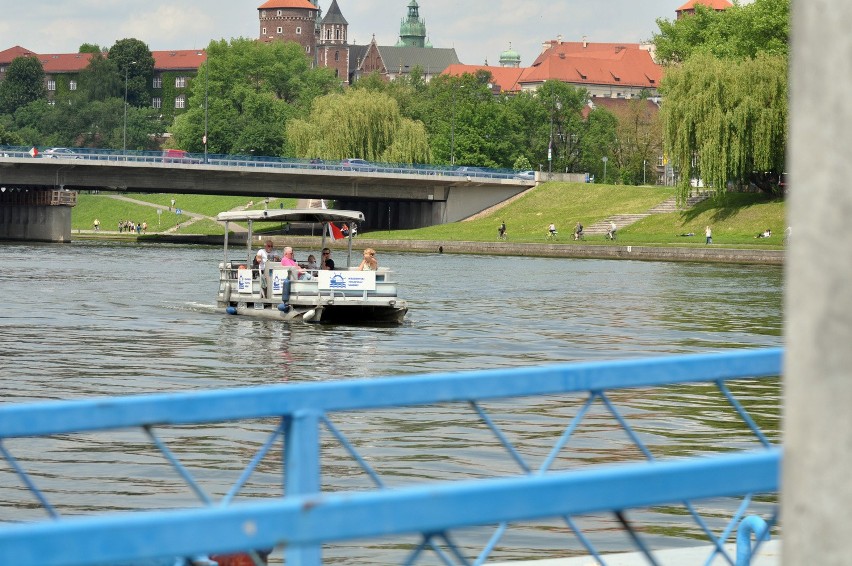 Krakowski tramwaj wodny wozi turystów na trzech liniach - od...