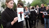 Czarny protest w Ostrołęce. Czy było śledztwo w II LO?