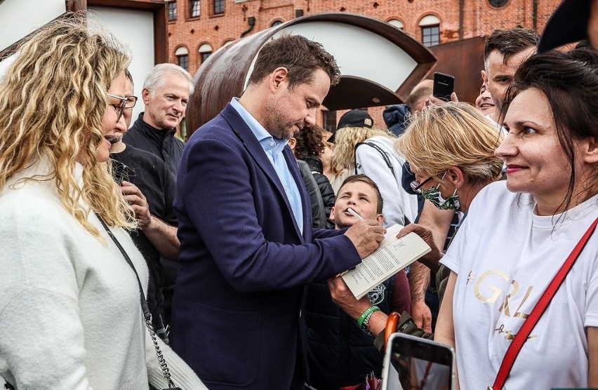 Rafał Trzaskowski w Gdańsku: Polska potrzebuje planu odbudowy, a ja taki plan mam