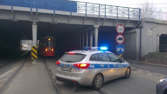 Tramwaje w Sosnowcu nie jeżdżą z powodu zerwanej trakcji