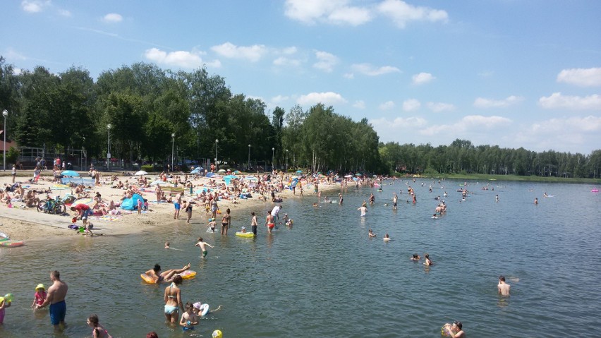 Dąbrowa Górnicza: Na plaży nad Pogorią III prawdziwe tłumy ZDJĘCIA