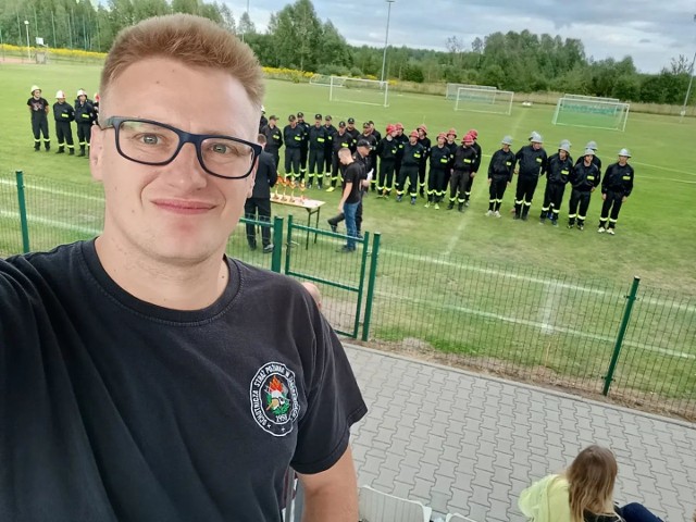 Ze zwycięstwa Ochotniczej Straży pożarnej w Zaborowicach dumny jest prezes jednostki, Michał Sipika.