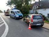 Wypadek pod Wrocławiem. Taksówkarz wymusił pierwszeństwo!