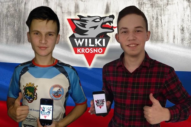Na zdjęciu od lewej Witalij Kotlar i Jewgenij Sajdulin – talenty rosyjskiego speedwaya.
