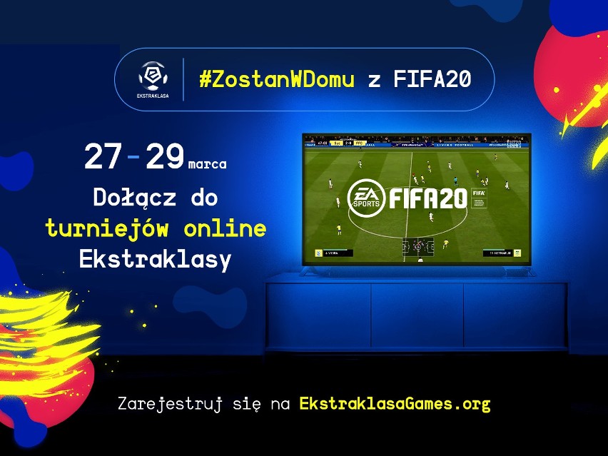 #ZostanWDomu zagraj w turnieju Ekstraklasy w FIFA 20!