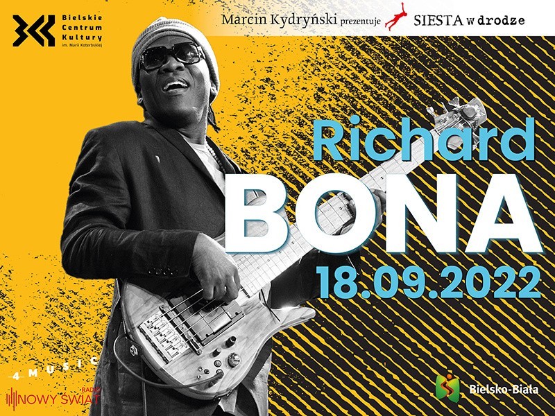 Richard Bona w Bielsku-Białej! Ostania szansa, żeby wybrać się na koncert