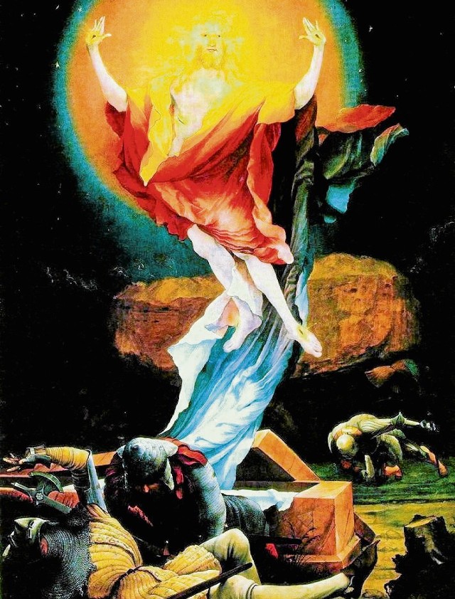 Zmartwychwstanie - obraz Matthiasa Grünewalda