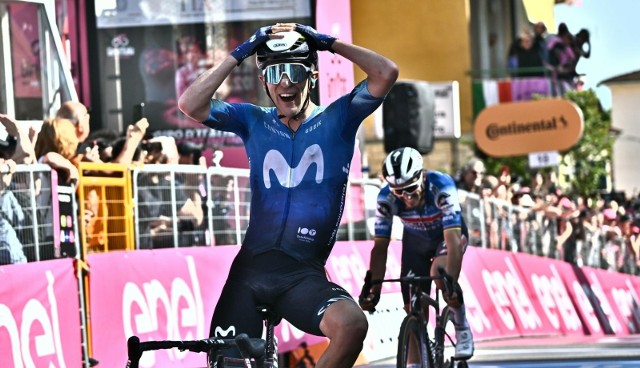 Emocje na szóstym etapie Giro d'Italia.