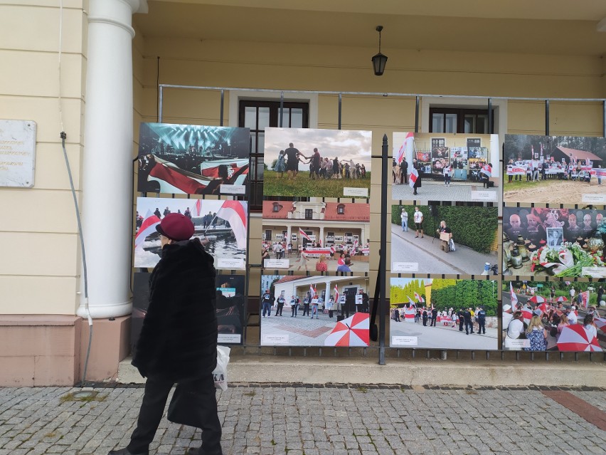 Wystawę "Białorusini mają głos" zorganizowała Fundacja...