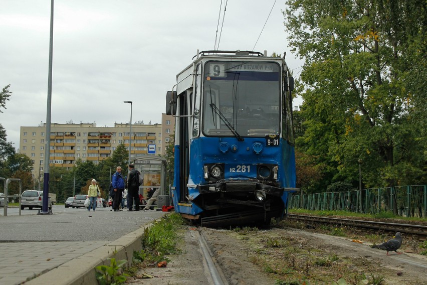 Zderzenie dwóch tramwajów w Krakowie 27.09.18