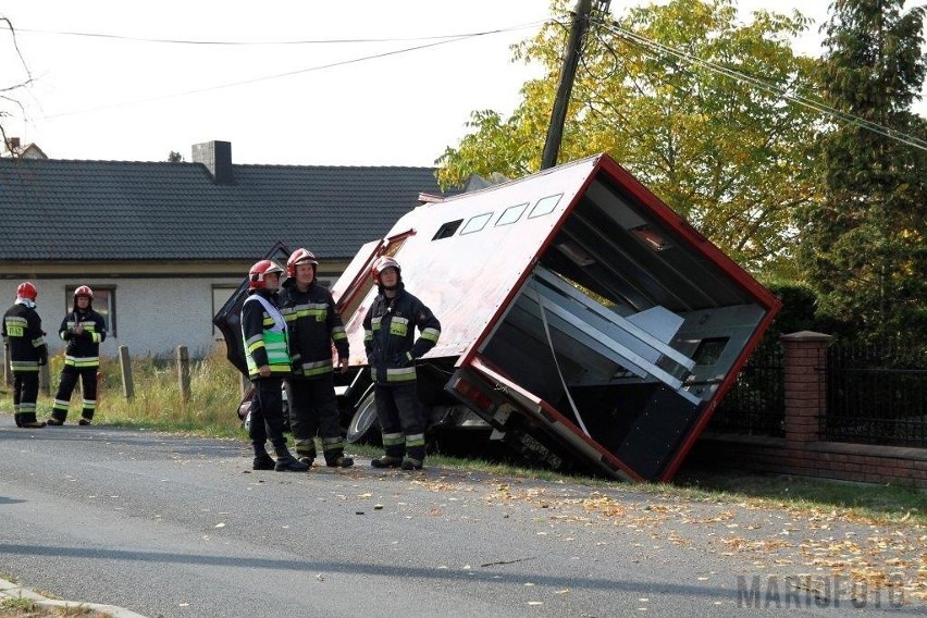 Do zdarzenia doszło dziś rano na trasie Czarnowąsy -...