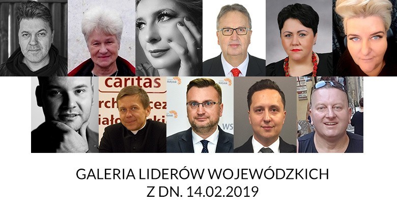 Prezentujemy liderów etapu wojewódzkiego plebiscytu...