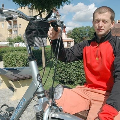 Krzysztof Charkiewicz  od dawna przygotowuje się do długiej trasy, uważa że najważniejszy jest trening i dobry stan techniczny roweru.