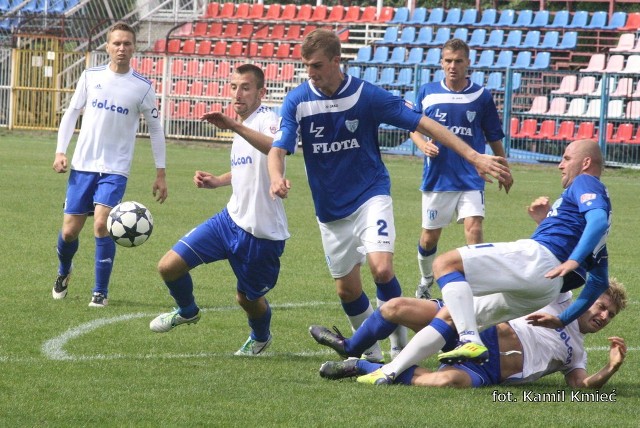 W Ząbkach Flota prowadziła do 82. minuty, ale wróciła bez punktów.