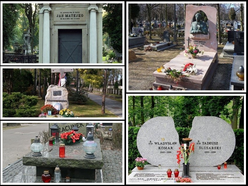 Pamiętacie jak wyglądają groby znanych Polaków? Zobaczcie...