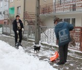 Aleksandrów Kujawski. Na ulicach rosną hałdy śniegu