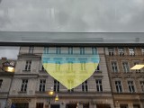 Poznań solidarny z Ukrainą. W mieście powiewają niebiesko-żółte flagi. Zobacz zdjęcia!