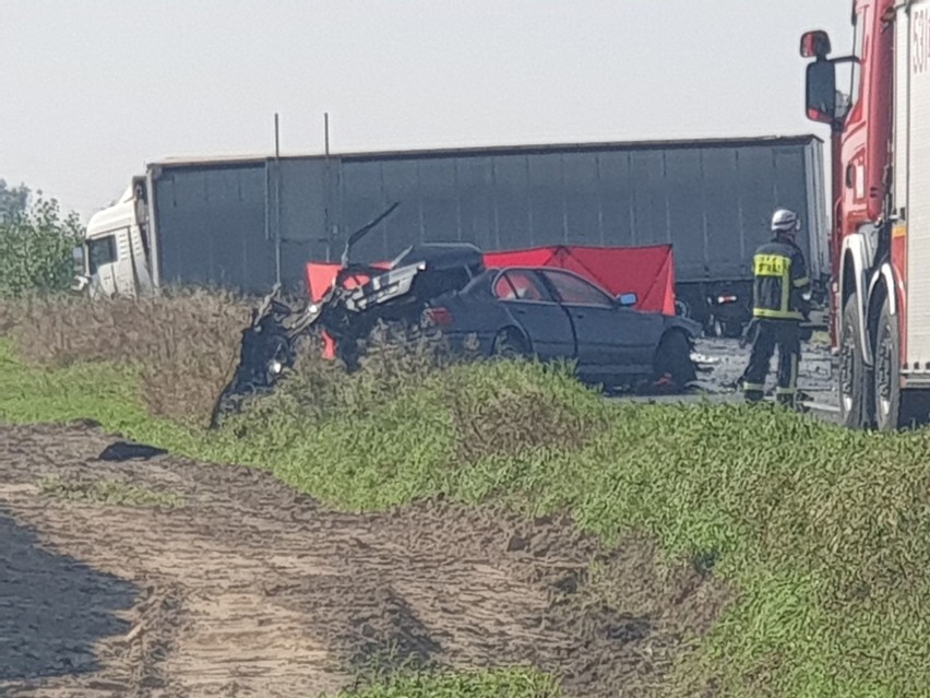 Śmiertelny wypadek na DK5 w Luszkowie pod Świeciem. Są utrudnienia w ruchu