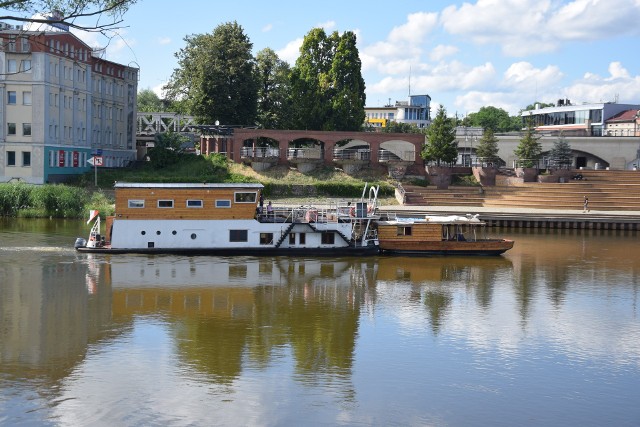 We wtorek 28 czerwca Statek Kultury przepływał przez Gorzów. W Santoku będzie cumował do 3 lipca.