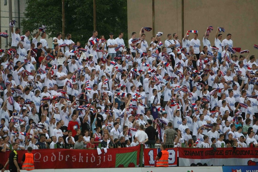 Bielsko-Biała świętuje awans Podbeskidzia do ekstraklasy [ZDJĘCIA I WIDEO]