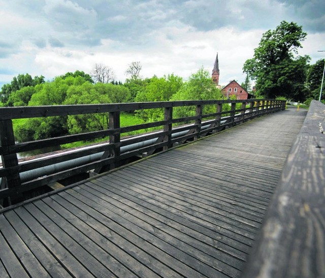 Most nad Drwęcą był wielokrotnie przebudowywany. Obecnie stanowi część ścieżki rowerowej prowadzącej do Osieka