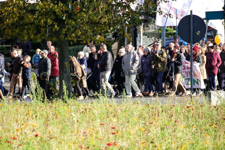 Podlaski Marsz dla Życia odbył się w niedzielę. Uczestnicy...