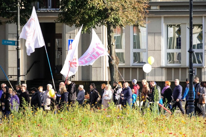 Podlaski Marsz dla Życia odbył się w niedzielę. Uczestnicy...