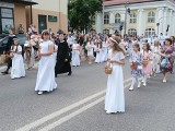 Boże Ciało. Procesja w parafii pw. Wniebowzięcia NMP w Ostrowi Mazowieckiej. 16.06.2022