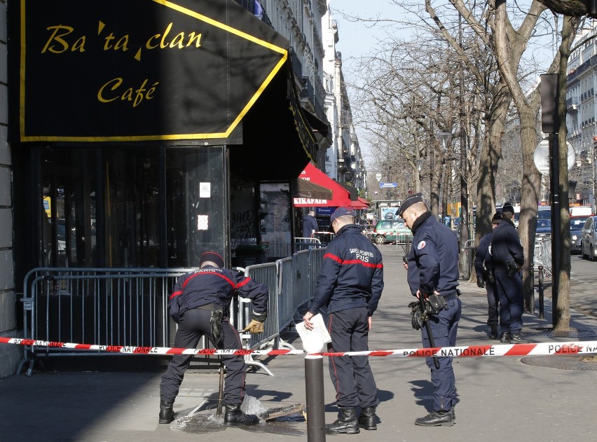 Policja pod Bataclan